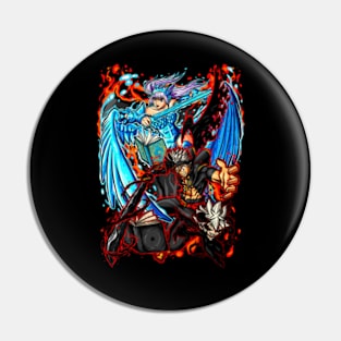 Black Bulls Duo Fanart Pin