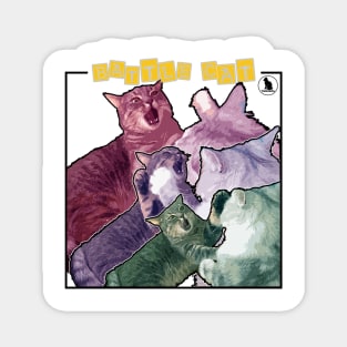 BATTLE CAT – Feline Showdown Art by ToMoMiSa Magnet