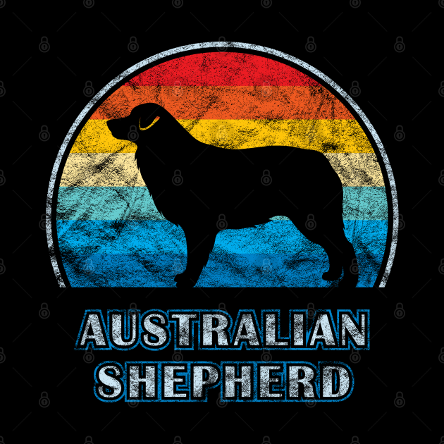 Australian Shepherd Vintage Design Dog Australian Shepherd Tapestry TeePublic
