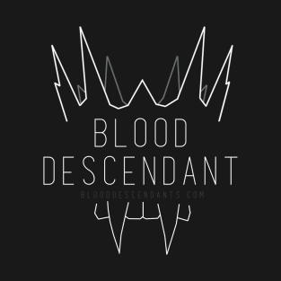 Blood Descendant Crown & Fangs T-Shirt