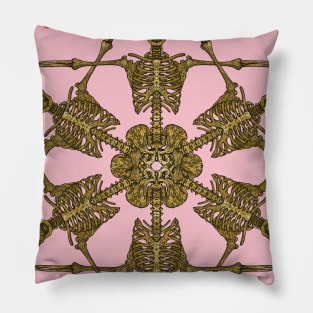 Star skeleton rose Pillow