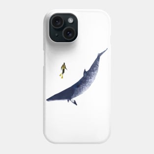 Whale & Diver Phone Case