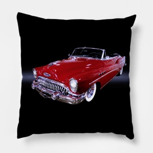 1953 Buick Super Convertible Pillow