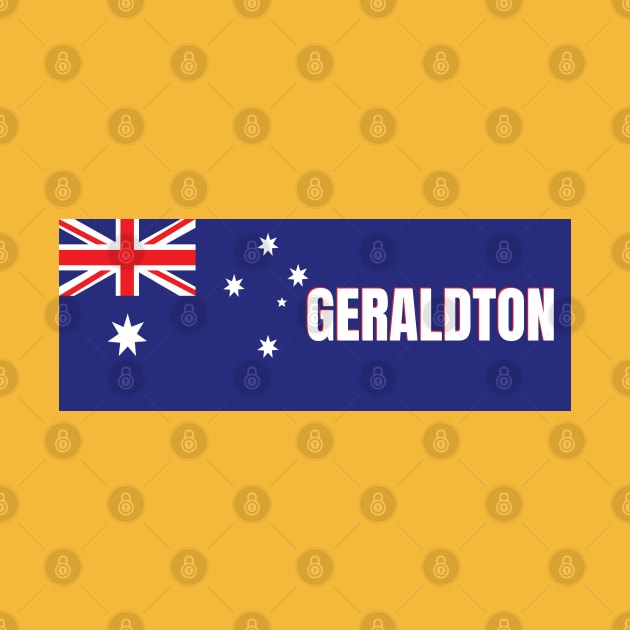 Geraldton City in Australian Flag by aybe7elf