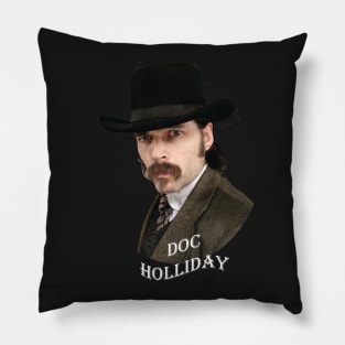 Doc Holliday FlagType Pillow