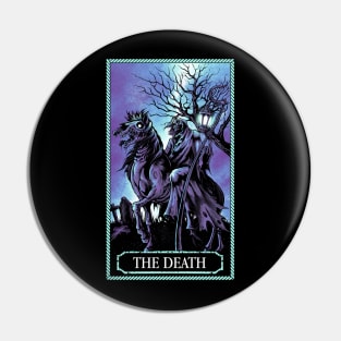 The Death Tarot Card Pin