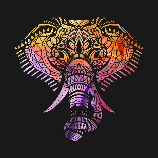 Cultural Elephant by shirtsyoulike