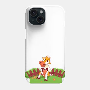 Cow Relaxing Phone Case