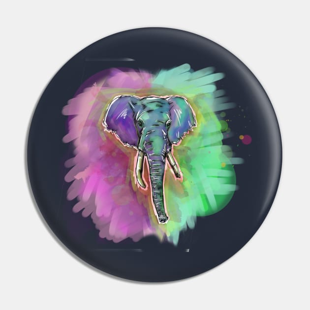 Elephunk Pin by Beanzomatic