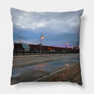 Sault Locks Pillow