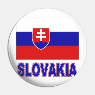 The Pride of Slovakia - Slovak Flag Design Pin