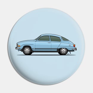 Saab 96 side profile Pin