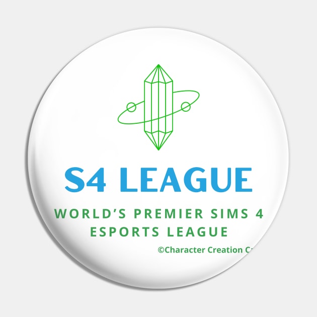 S4 League Shirt Pin by One Shot Podcast