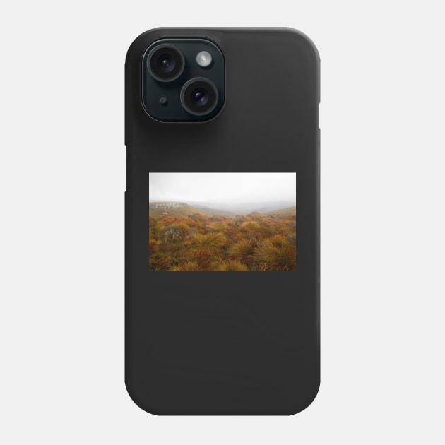 Valley Mist, The Overland Track Phone Case by ajdesignsau