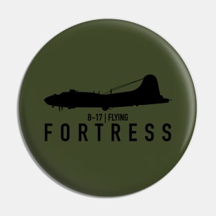 B-17 Flying Fortress Pin