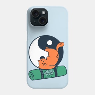 Yoga Cat Color Phone Case