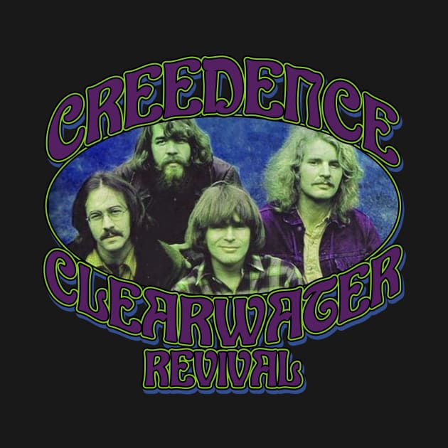 Creedence Clearwater Revival Vintage by Moderate Rock