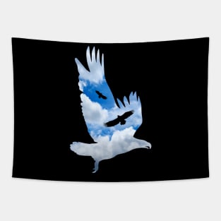 sky eagle Tapestry