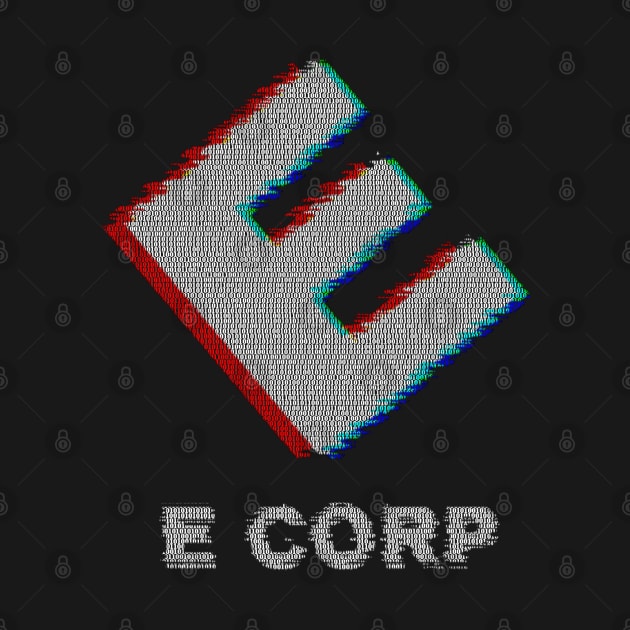E-corp binary · mr. robot by Uwaki