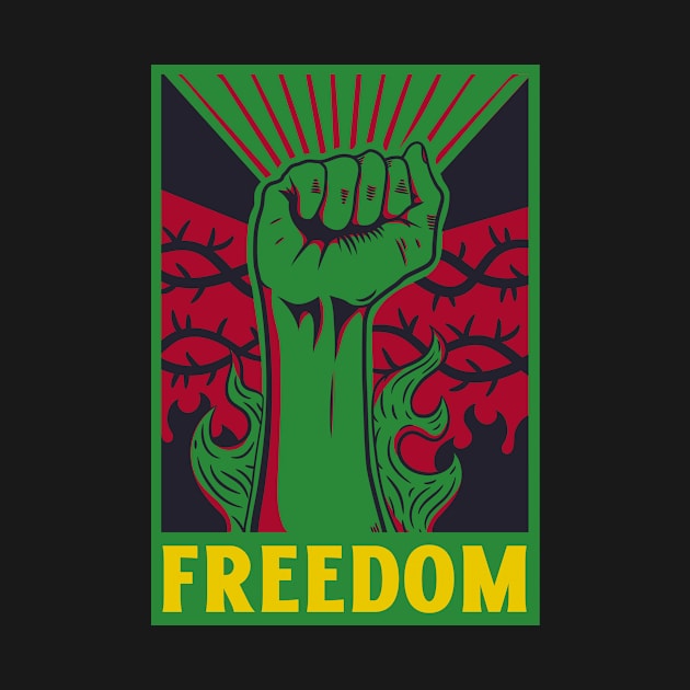 Freedom - Juneteenth Empowering People by Rachel Garcia Designs