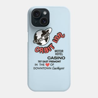 Retro Vintage Orbit Inn Hotel and Casino Las Vegas Phone Case