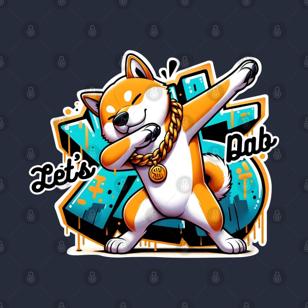 Urban Pup Vibes: Dabbing Dog by DrextorArtist