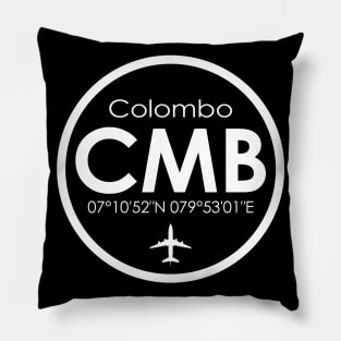 CMB, Colombo Bandaranaike International Airport Pillow