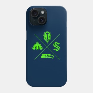 My SEA Team - Fab 4 Green Phone Case