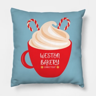 Weston Bakery - holiday Pillow