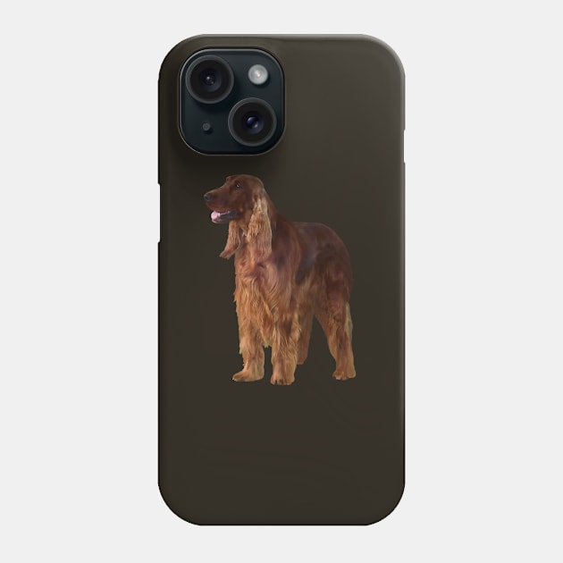 Irish Setter Phone Case by SusanSavad