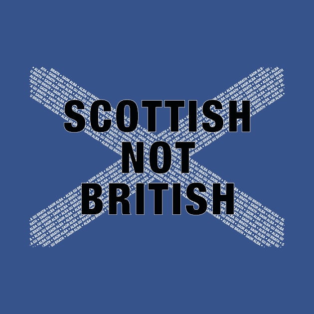 Scottish Not British by BuidheannDubh