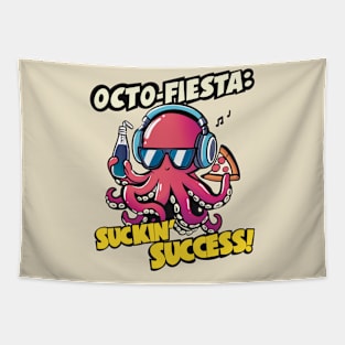 Octopus Party Tapestry