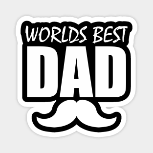 Worlds best dad Magnet