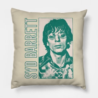 Syd Barrett - - - Original Fan Artwork Design Pillow