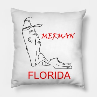 A funny map of Florida - 3 Pillow