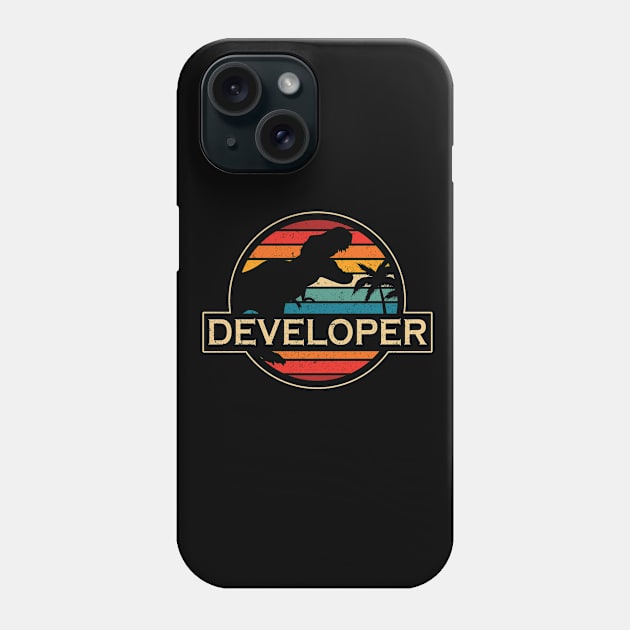 Developer Dinosaur Phone Case by SusanFields