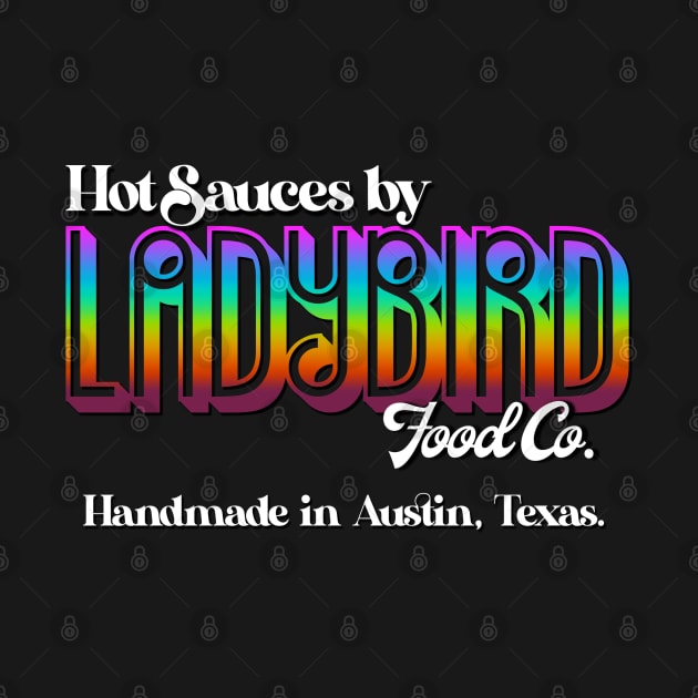 Ladybird Food Co. Rainbow Gradient Logo by Ladybird Food Co.