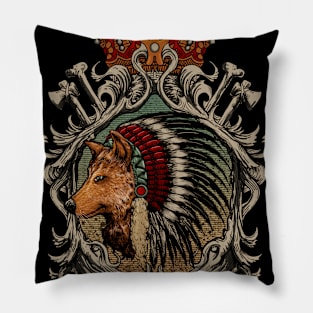 KING OF WOLF Pillow