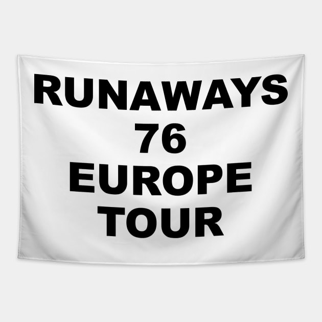 Europe Tour Tapestry by TheCosmicTradingPost