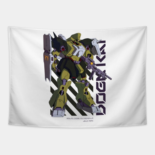 Geara Doga Kai Gundam Tapestry by Shapwac12