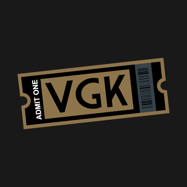 VGK Ticket by CasualGraphic