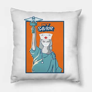 New York Nurse Pillow