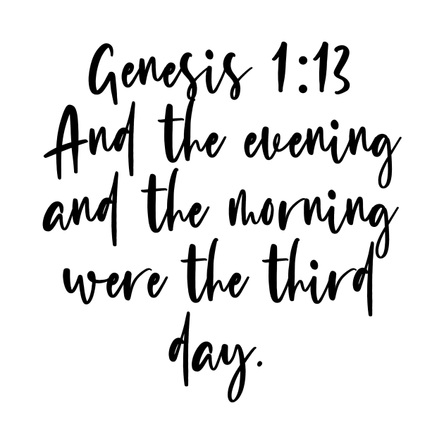 Genesis 1:13 by Bible All Day 