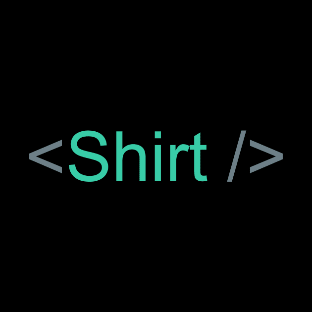 React Component Shirt by AlexWilkinson