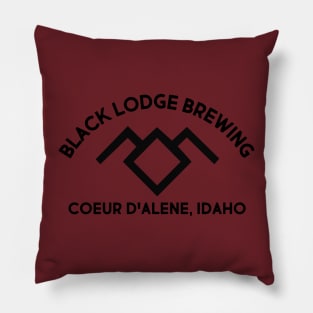 Black Lodge Symbol of Owl Cave Pillow