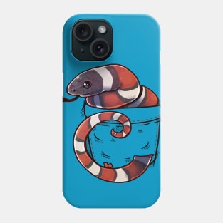 Pocket Cute Mexican Milk Snake Phone Case