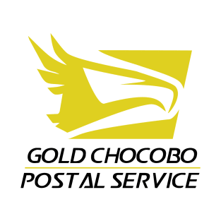 Gold Chocobo Postal Service T-Shirt