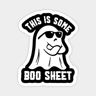 This Is Some Boo Sheet Halloween Ghost Funny Gift Men Women Magnet