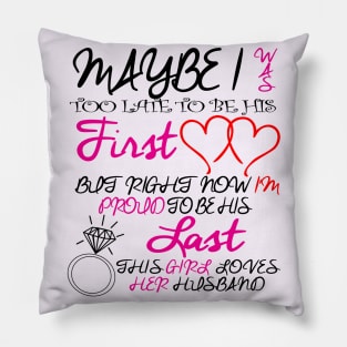 husband gifts idea Pillow