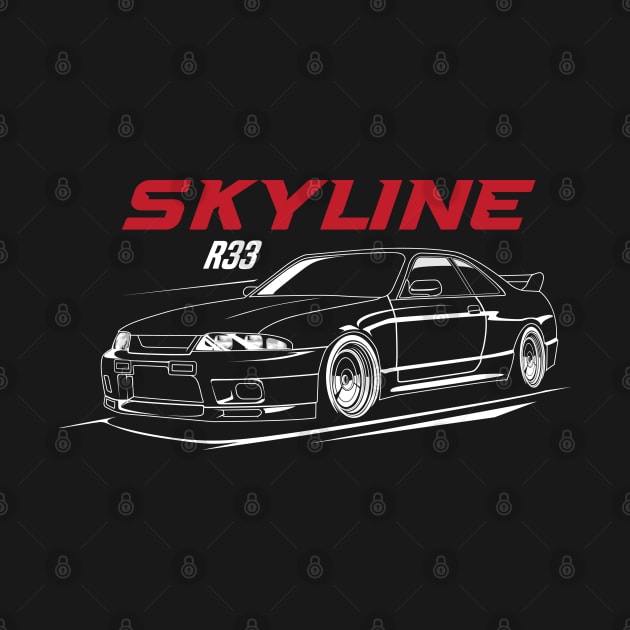 Nissan Skyline R33 by JDMAPEX